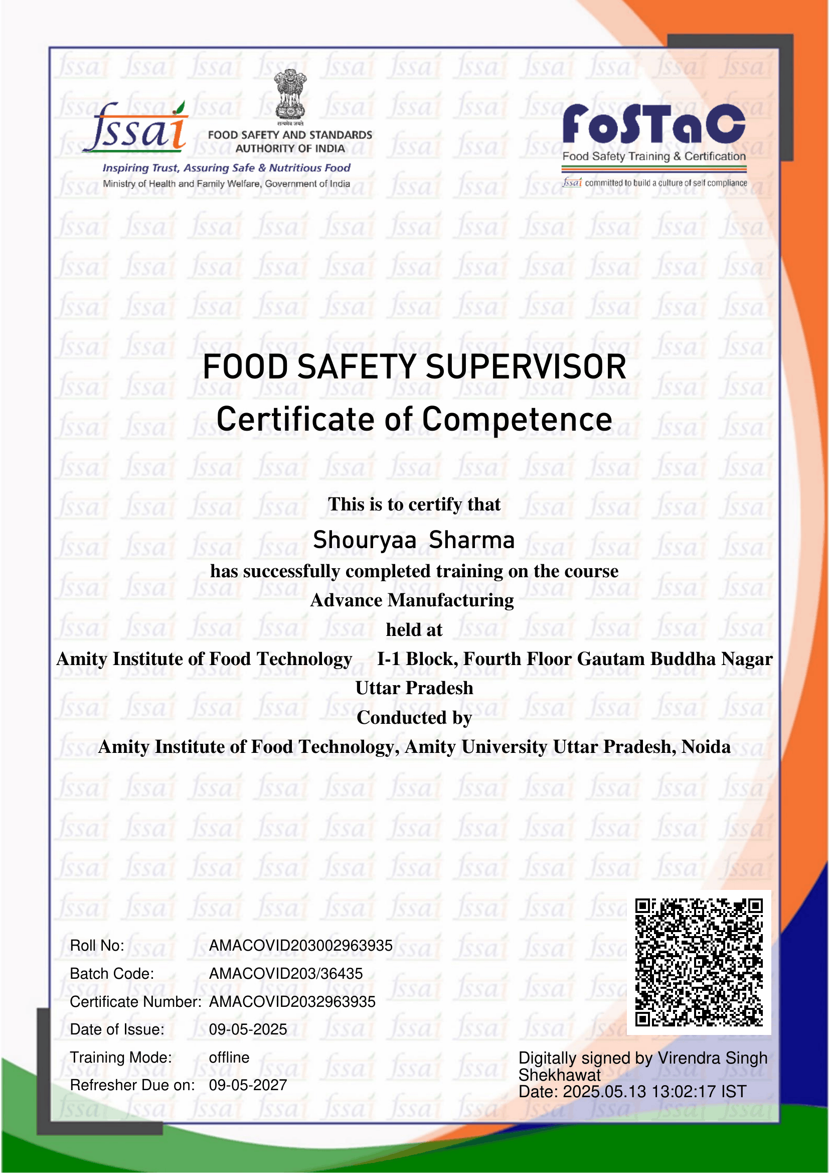 FOSTAC Advance Manufacturing